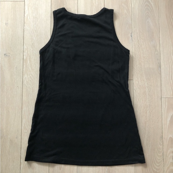 Marc Jacobs Sequin Striped Tank Top in Black - Picture 3 of 9